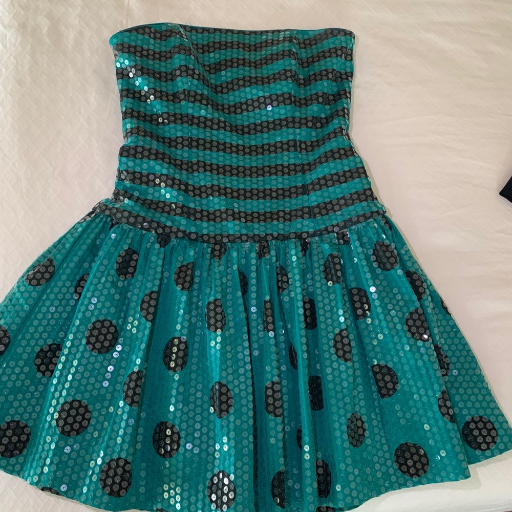 80s style prom dress
